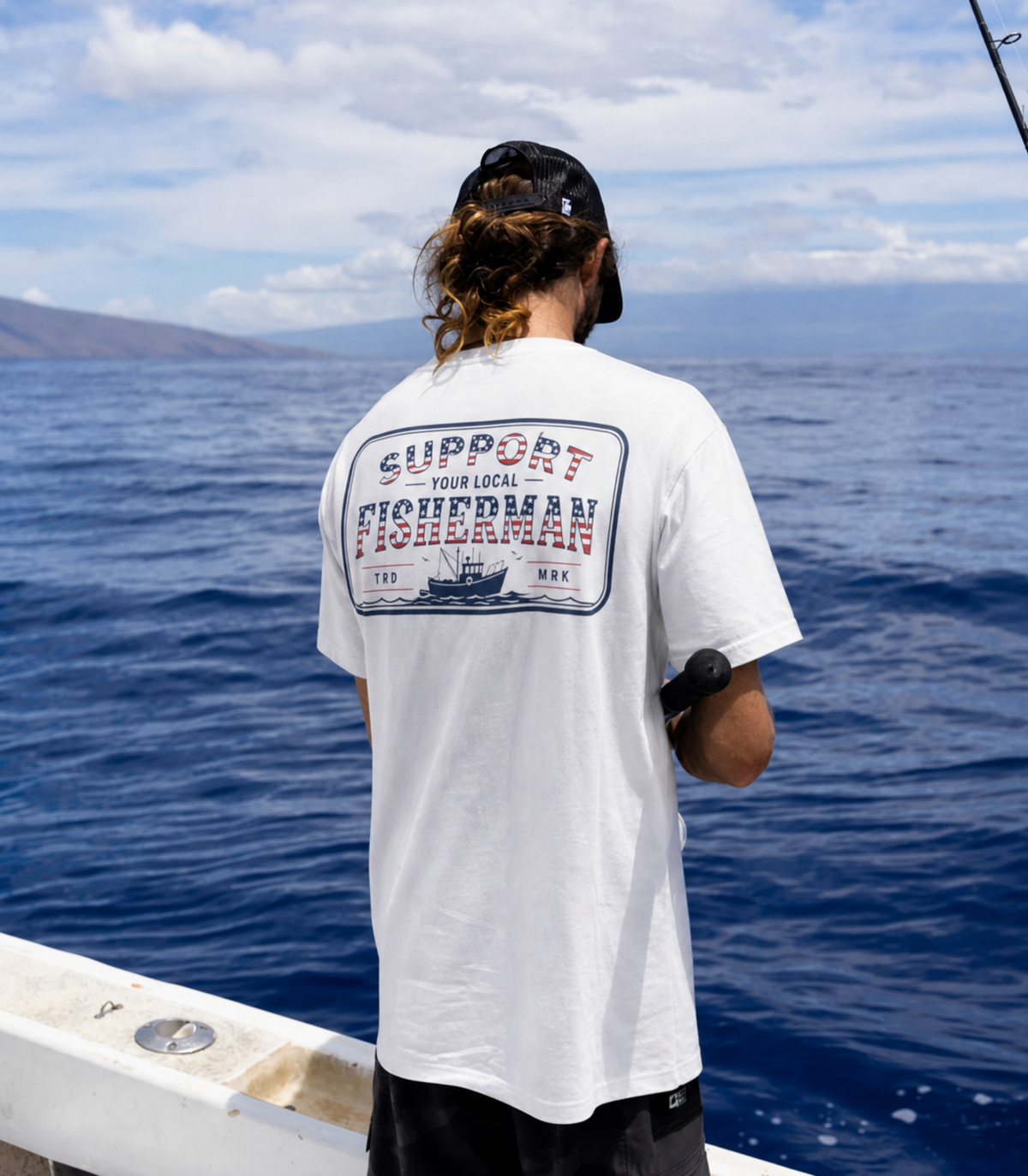 Support Your Local Fisherman Tee